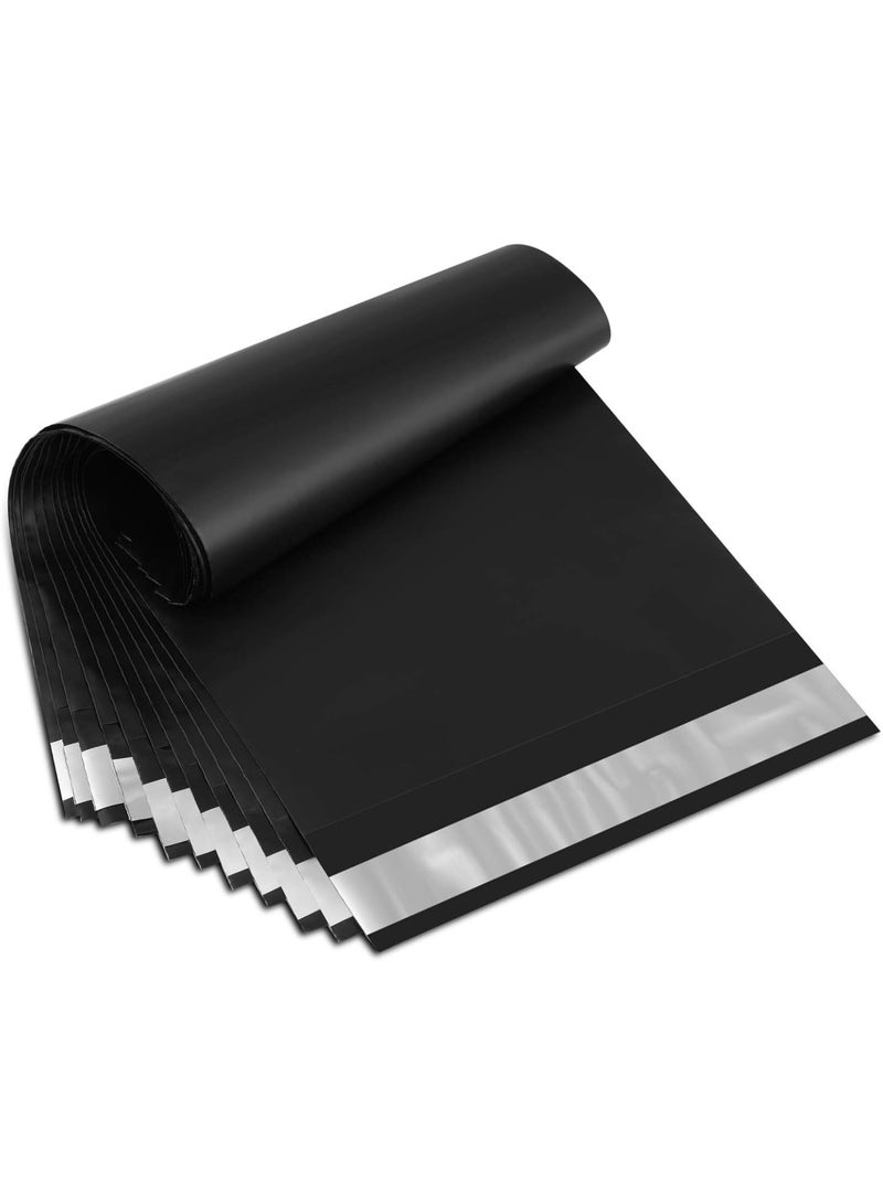 Black 200 Pack Mini  Shipping Bags Strong Mailing Envelopes Thick Self Seal Adhesive Waterproof and Tear Proof Boutique Postal Small Business for Jewelry and More - Image 1